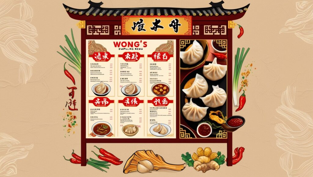 wongs dumplings logan utah menu