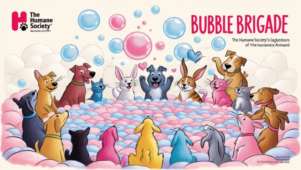 Humane Society Bubble Brigade