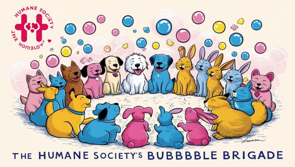 Humane Society Bubble Brigade