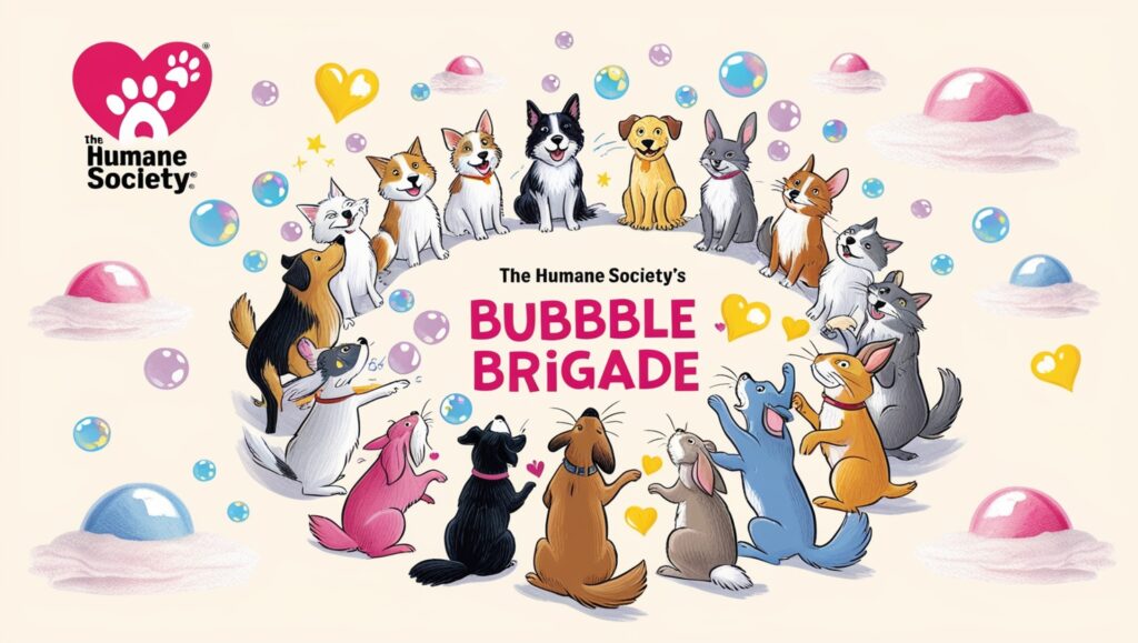 Humane Society Bubble Brigade